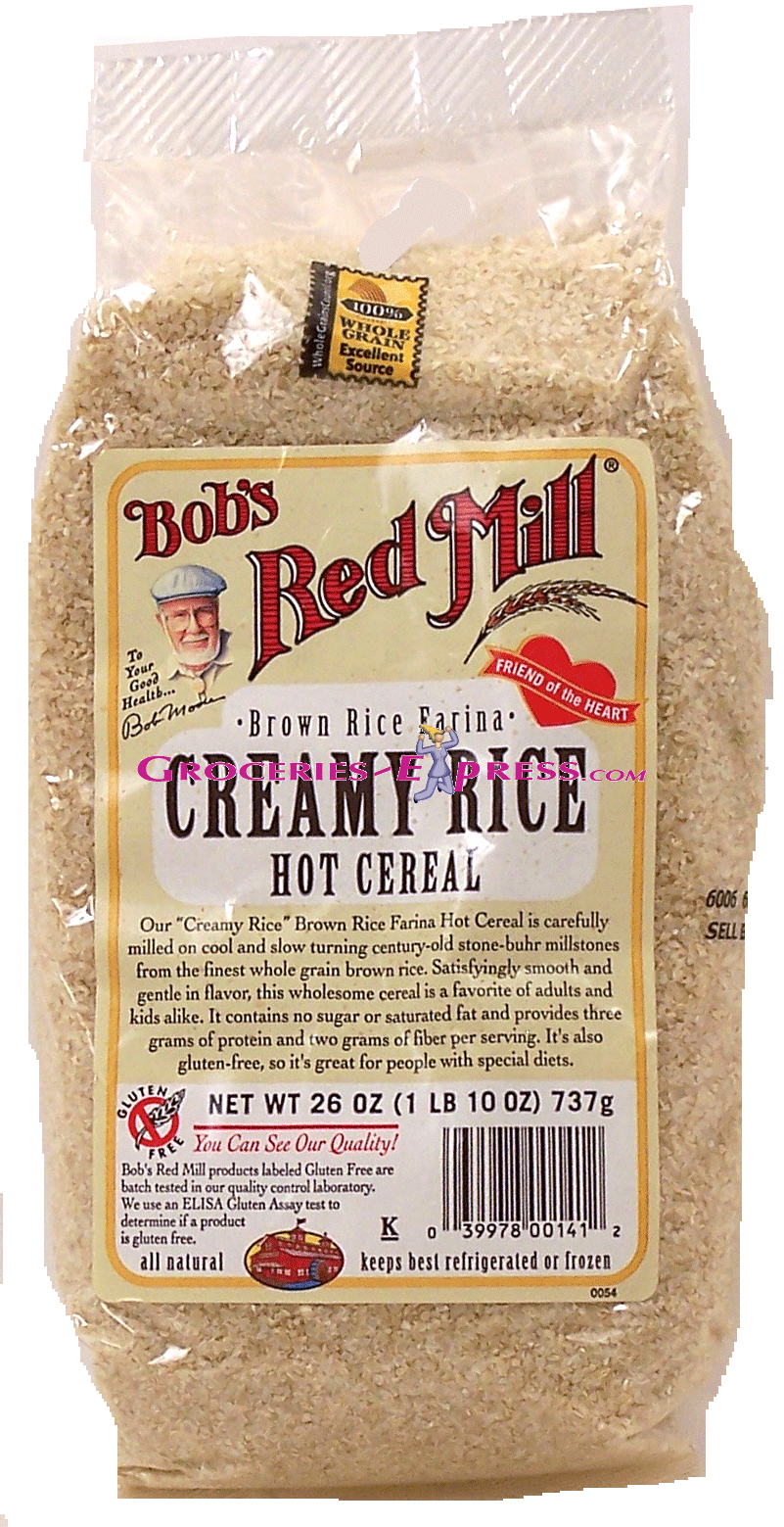 Bob's Red Mill&nbsp;&nbsp;brown rice farina creamy rice hot cereal Full-Size Picture
